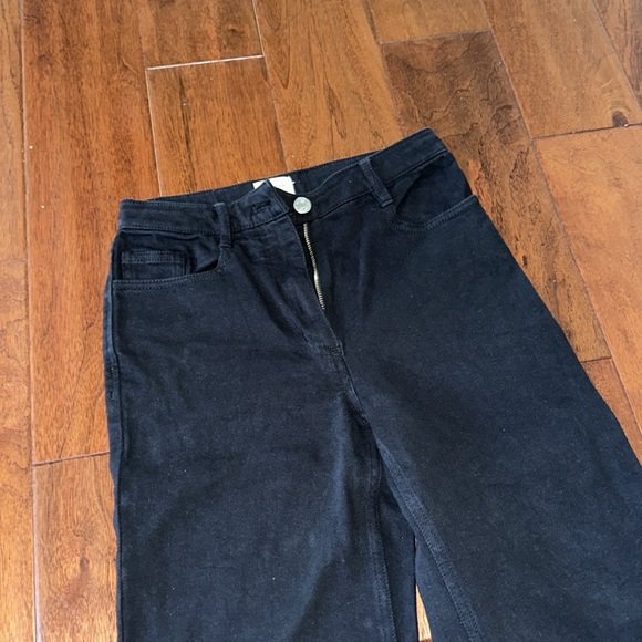 MELINA PANT BLACK DENIM SIZE 0 - Picture 2 of 3